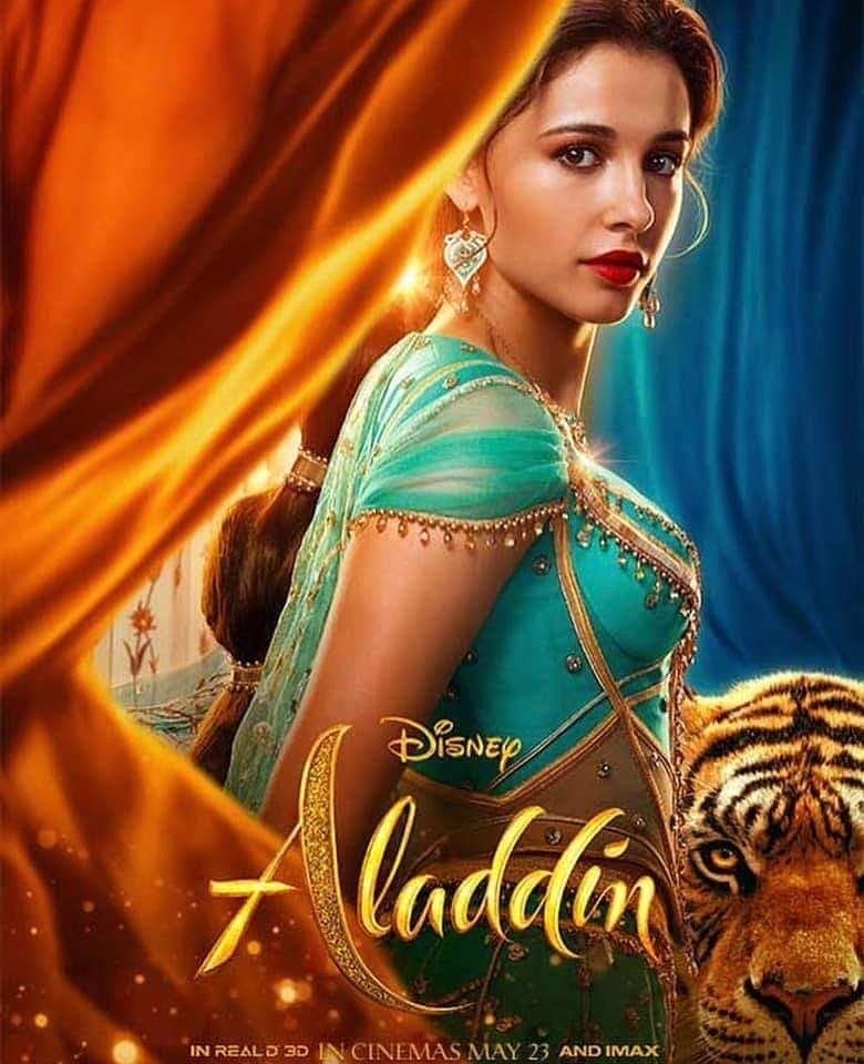“Aladino” comparte nuevos pósters de los protagonistas de la película