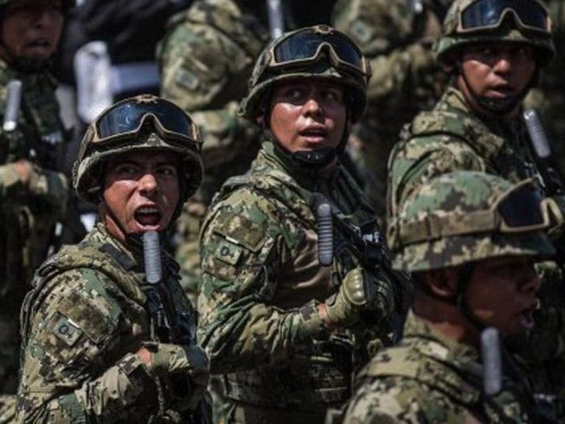 Armas guardia nacional