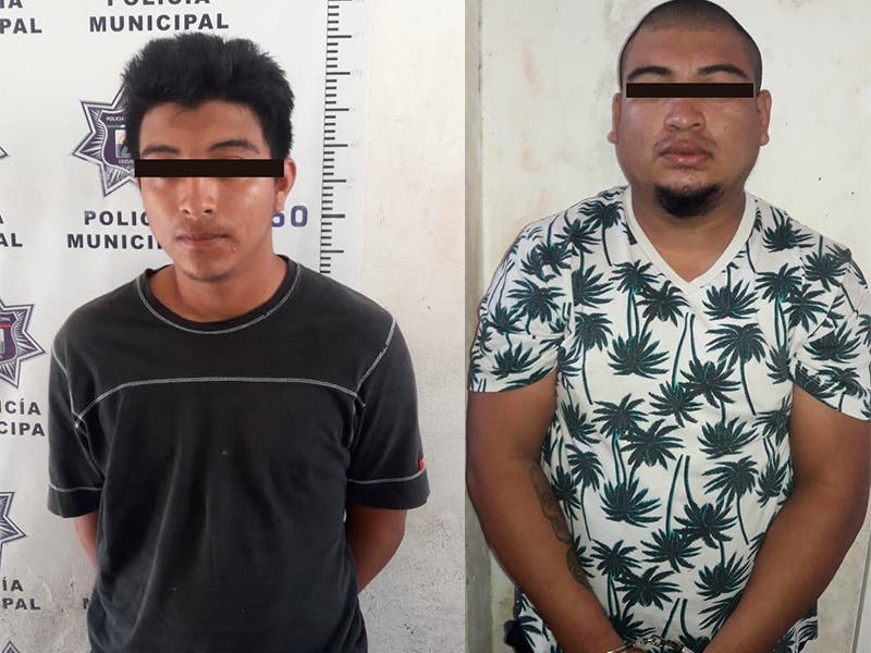 Detenidos en Cozumel