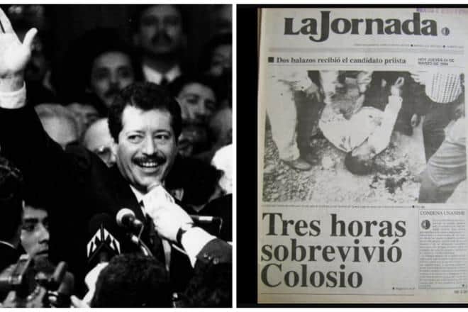 Primera plana de un día después del crimen.