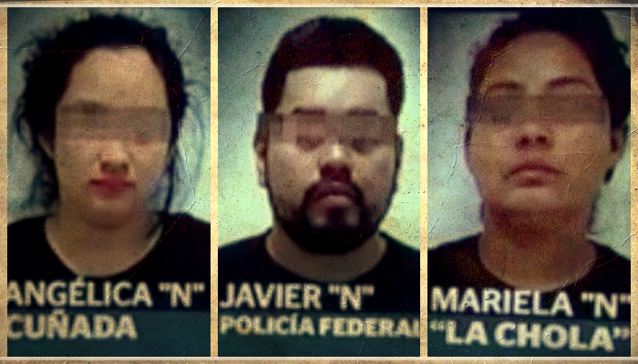 Parte de los cómplices de El Marro que fueron arrestados el día de ayer.