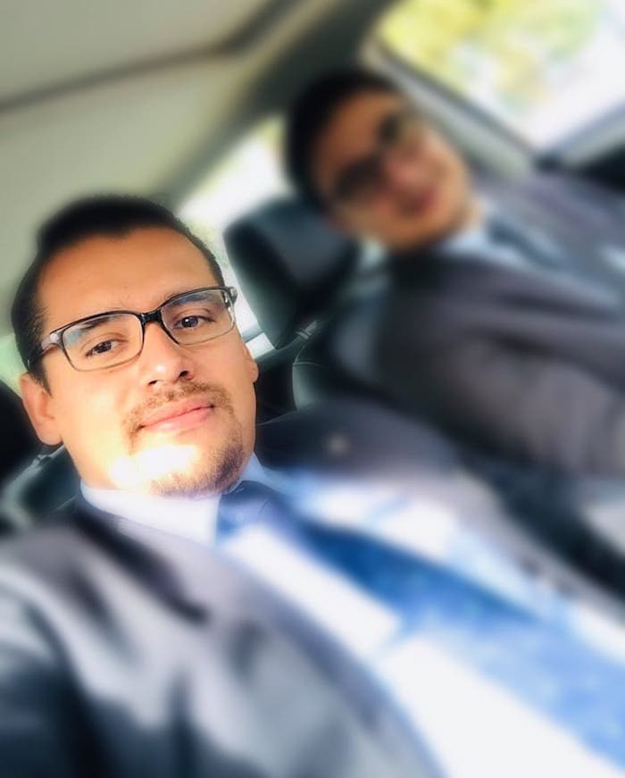 Edgar Omar Terrazas Granados (en la imagen), abogado de profesión, y Delfino Razo Torres, taquero que acudió a llevar un pedido, dos inocentes que estuvieron en el lugar y momento equivocados.