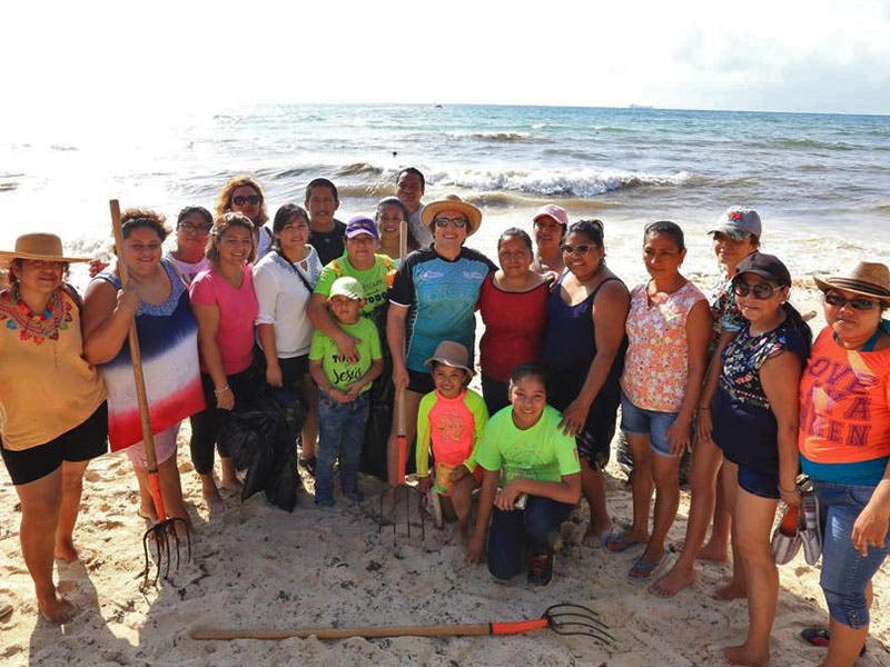 Sargazo Playa del Carmen (2)