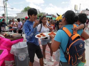 día del taco en Cancún “la Parrilla”