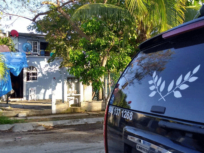 Otra ejecución fue en una vivienda de La Guadalupana.