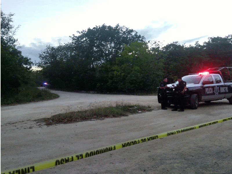 Tres personas embolsadas fueron halladas en un área verde por el Arco Vial.