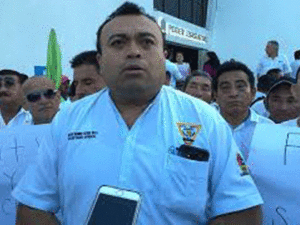 Sergio Cetina Valle, secretario general de Suchaa.