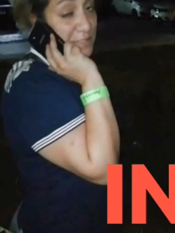 #LadyMatona en Cancún se destapa e insultos con un representante de la ley por detener a su acompañante en un retén de alcoholímetro.