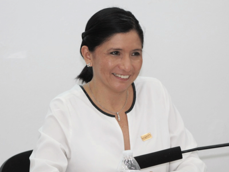 Mayra San Román Carrillo Medina, magistrada presidenta del Ieqroo.