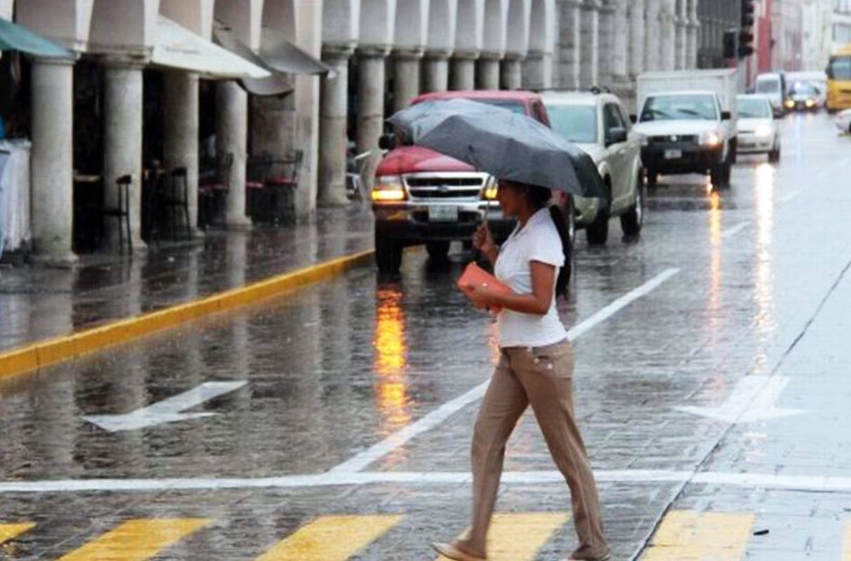 Hoy viernes la Conagua pronostica lluvias en la península de Yucatán.