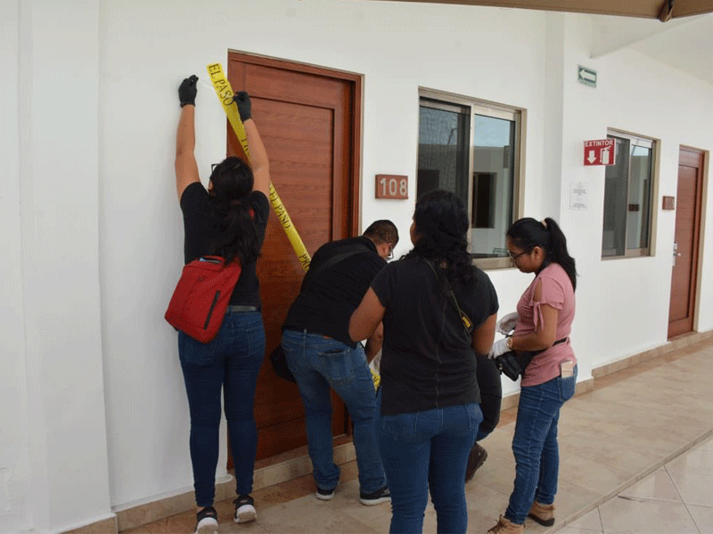 Segundo cateo en el hotel Terracaribe de la Supermanzana 64.