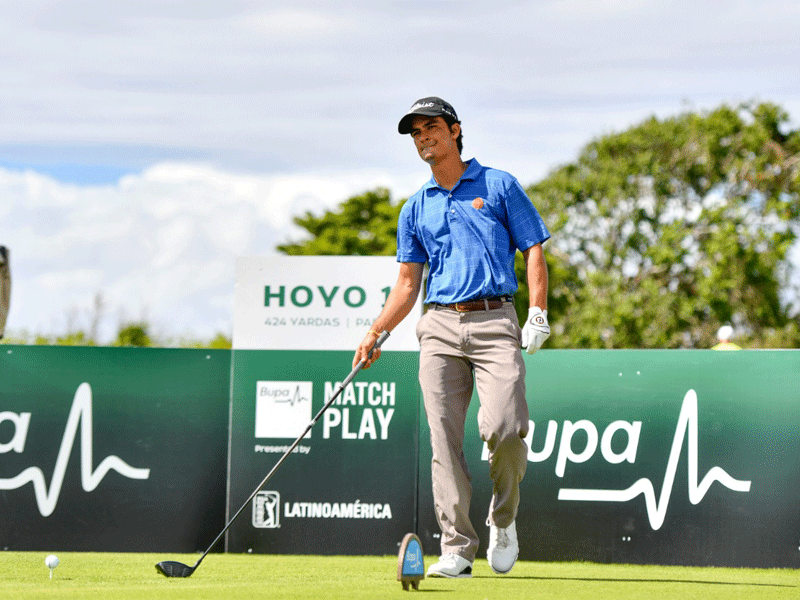 Intenso arranque del torneo de golf de la PGA en Riviera Maya; Tom Whitney, Mito Pereira y Jared Wolfe, superaron con éxito la primera ronda.