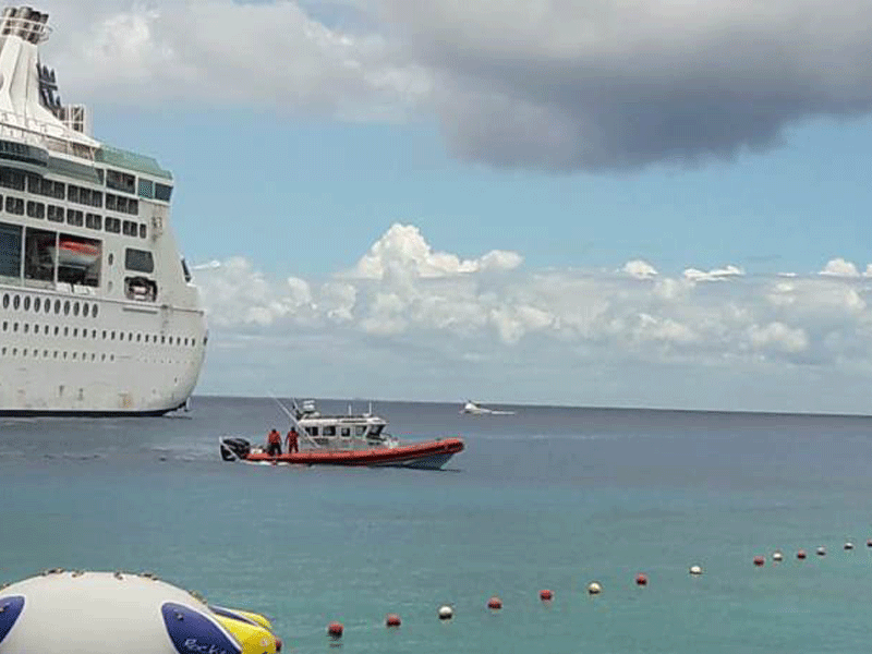 Ensayan plan de seguridad en muelle de Cozumel; el ejercicio es parte del compromiso para refrendar código internacional en la materia.
