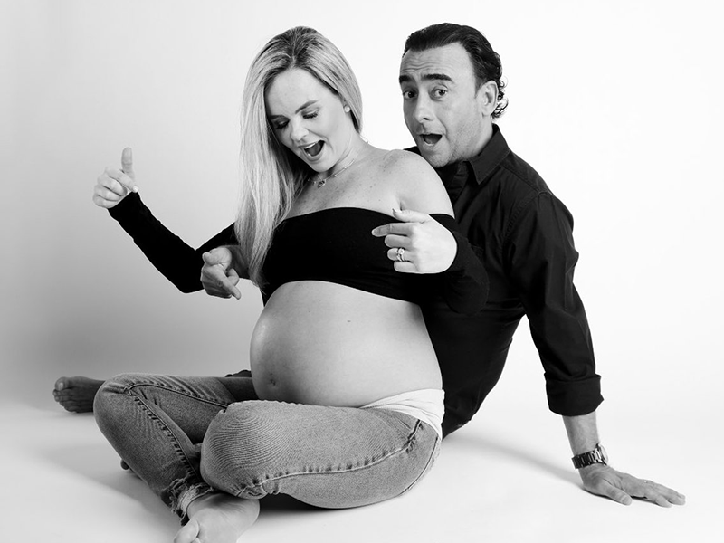 Así presume Adal Ramones a su tercer hijo Cristóbal