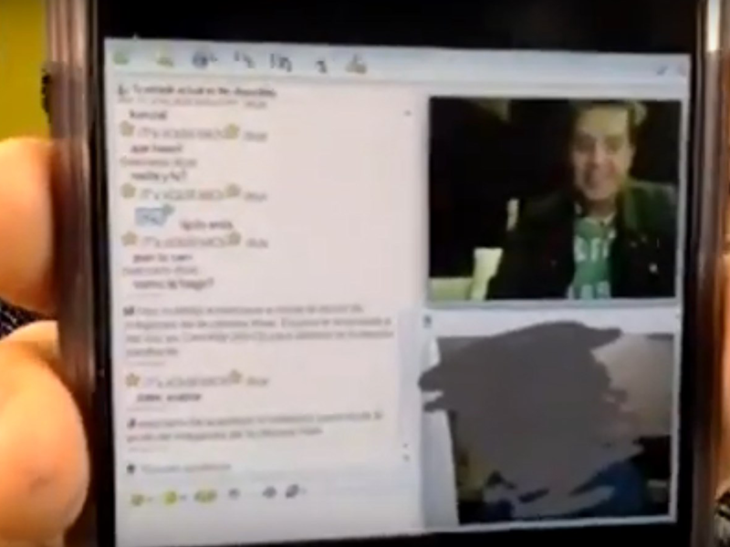 Revelan videollamada atrevida de Daniel Bisogno con su supuesto novio