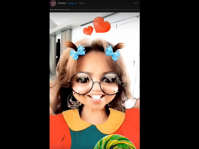 Thalía divierte a sus fans de Instagram imitando a “La Chilindrina”
