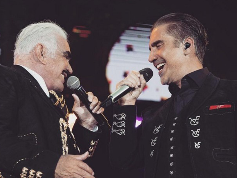 Vicente Fernández habla sobre las adicciones de su hijo "El Potrillo"