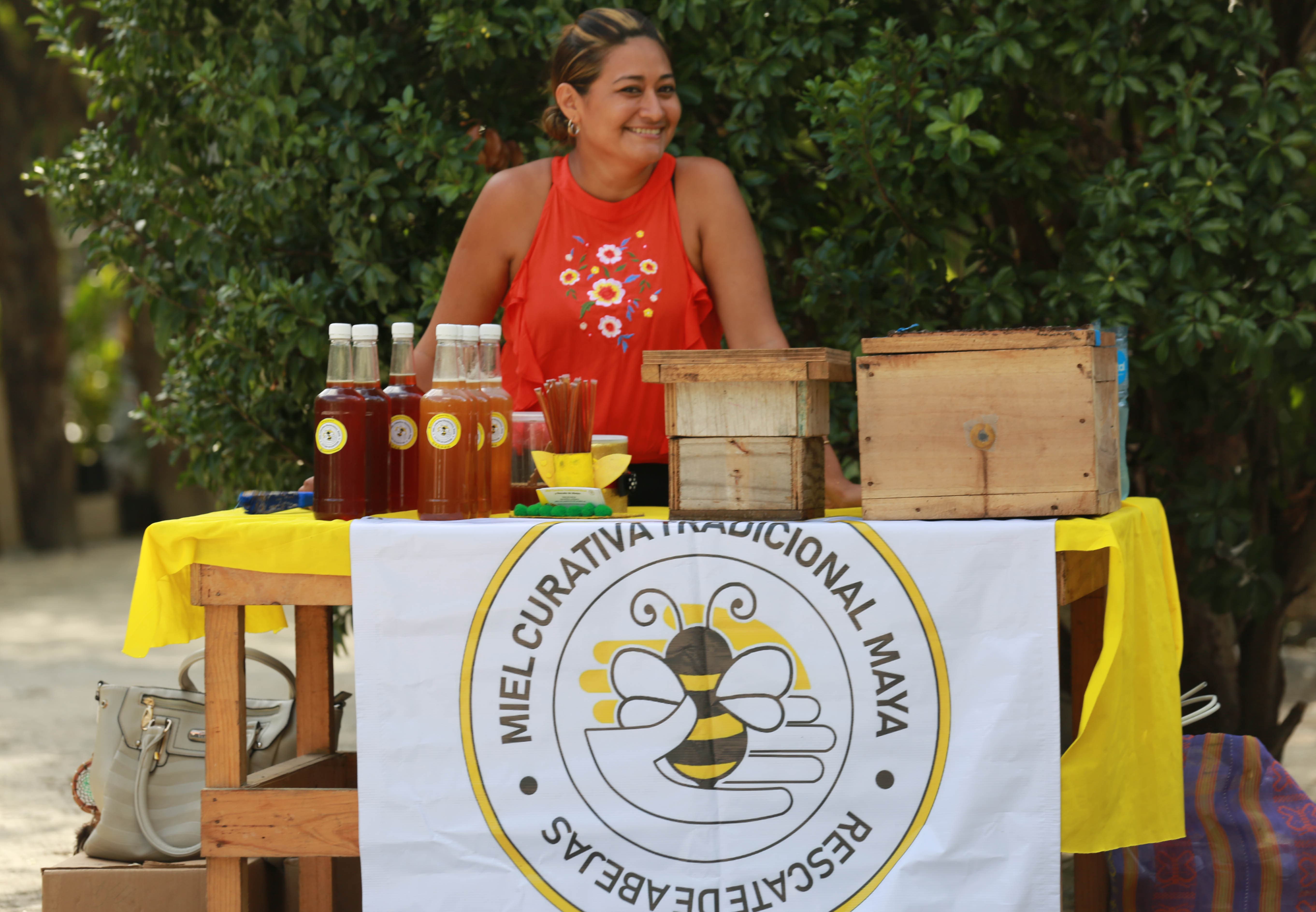 Productores locales en la ´Feria Ambiental´