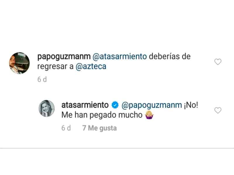 Atala Sarmiento dice a Ventaneando: Jamás regresaré