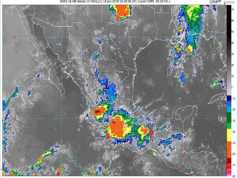Continuará el calor sofocante en Quintana Roo, para este martes 18 de junio de 2019 se esperan temperaturas que irán de los 35 a los 40°C.