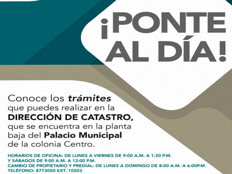 Se encuentran trabajando en la digitalización de Catastro, Desarrollo Urbano y el resto del municipio