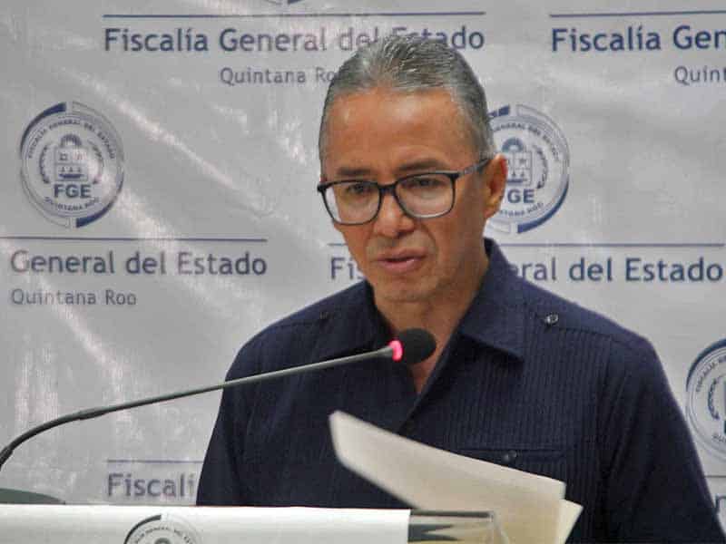 Fiscal General del Estado, Oscar Montes de Oca.