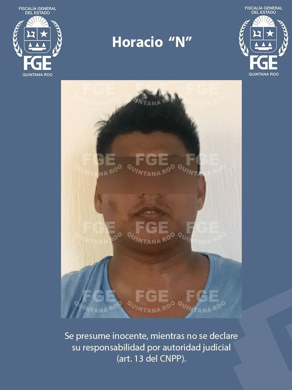 Vinculan a proceso a presunto homicida en Cancún; sería el responsable de privar de la vida durante un asalto a un trabajador de empresa refresquera.