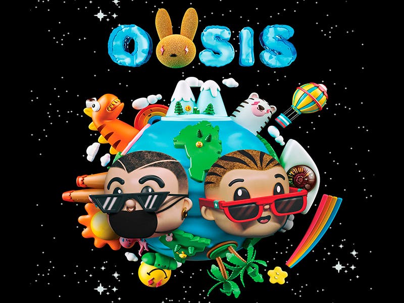 J Balvin y Bad Bunny lanzan Oasis, su álbum colaboración