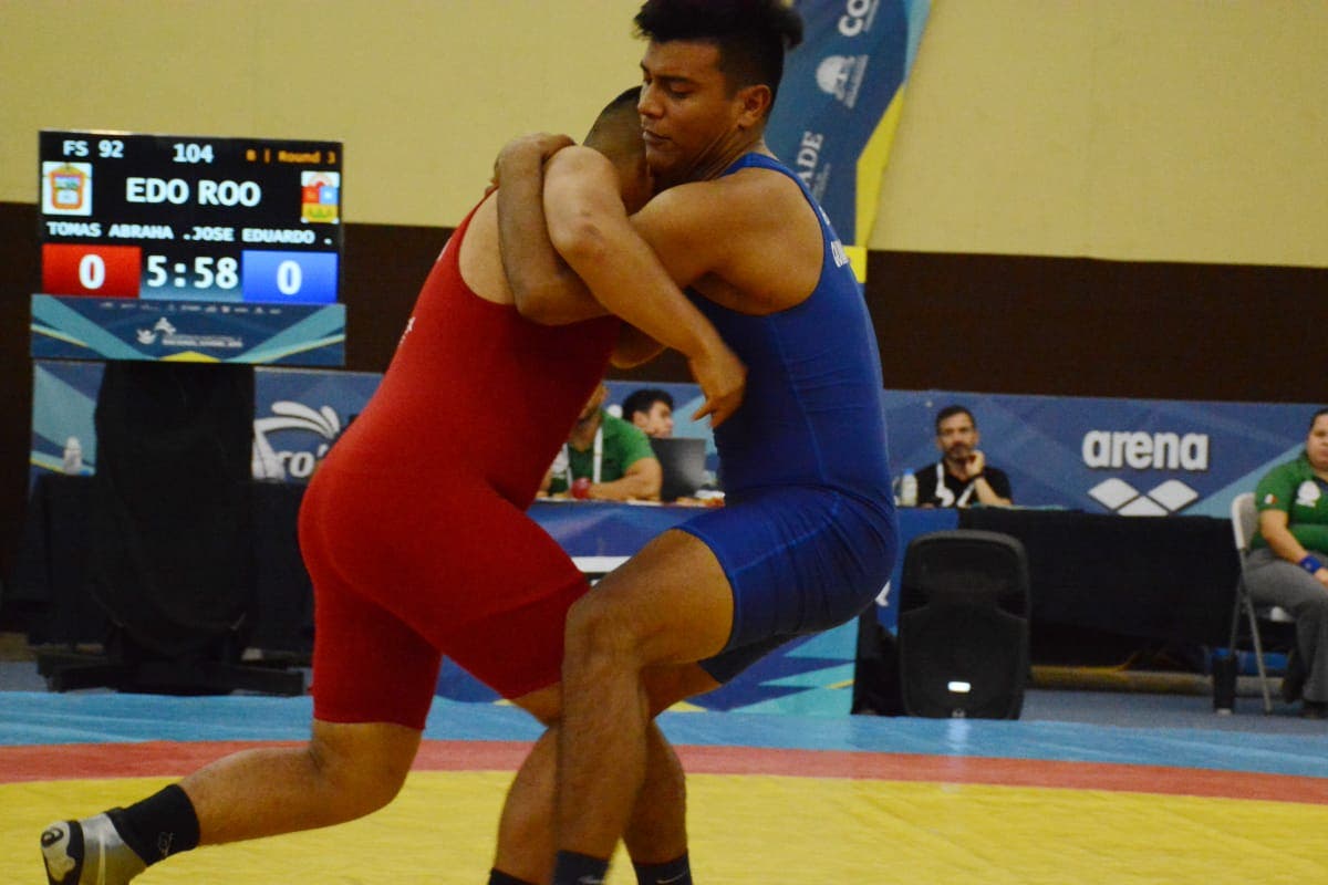 Cozumeleño José Eduardo Palmero Márquez en la disciplina ´Luchas Asociadas ´