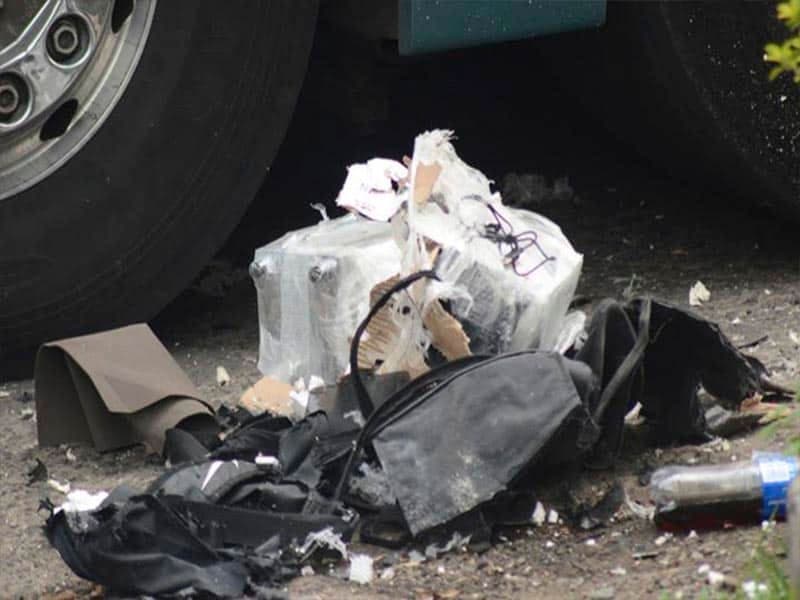 ¡Pánico! Explotan tres granadas en un autobús de pasajeros