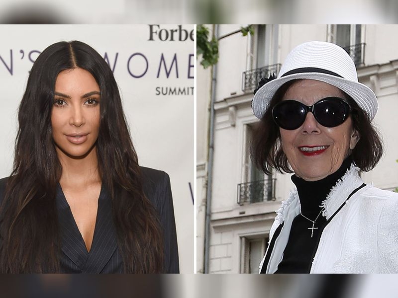 Línea de cosméticos de Kim Kardashian aprobada por su abuelita