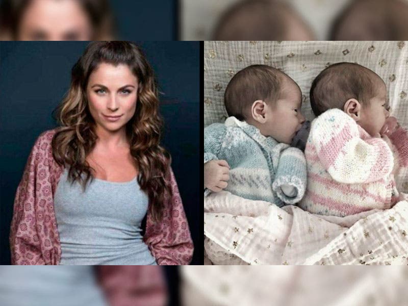 Ludwika Paleta consiguió un vientre de alquiler para tener a sus gemelos