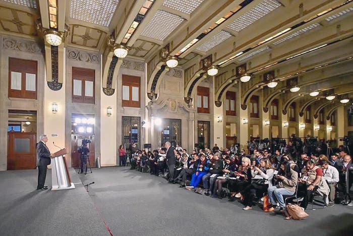 Las conferencias matutinas de AMLO, un referente de la 4T.