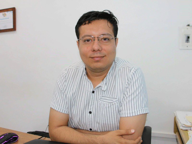 Ulises Fraile Escamilla, director del Hospital Integral de José María Morelos.