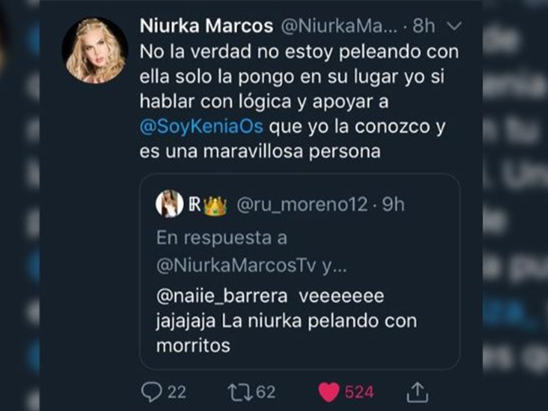 Niurka ataca a Kimberly Loaiza en redes sociales
