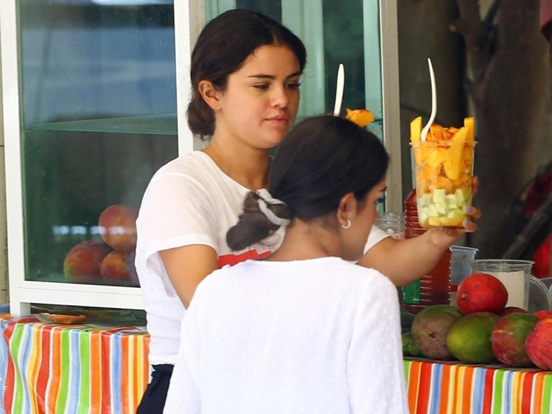 Selena Gómez disfruta de sus vacaciones en México