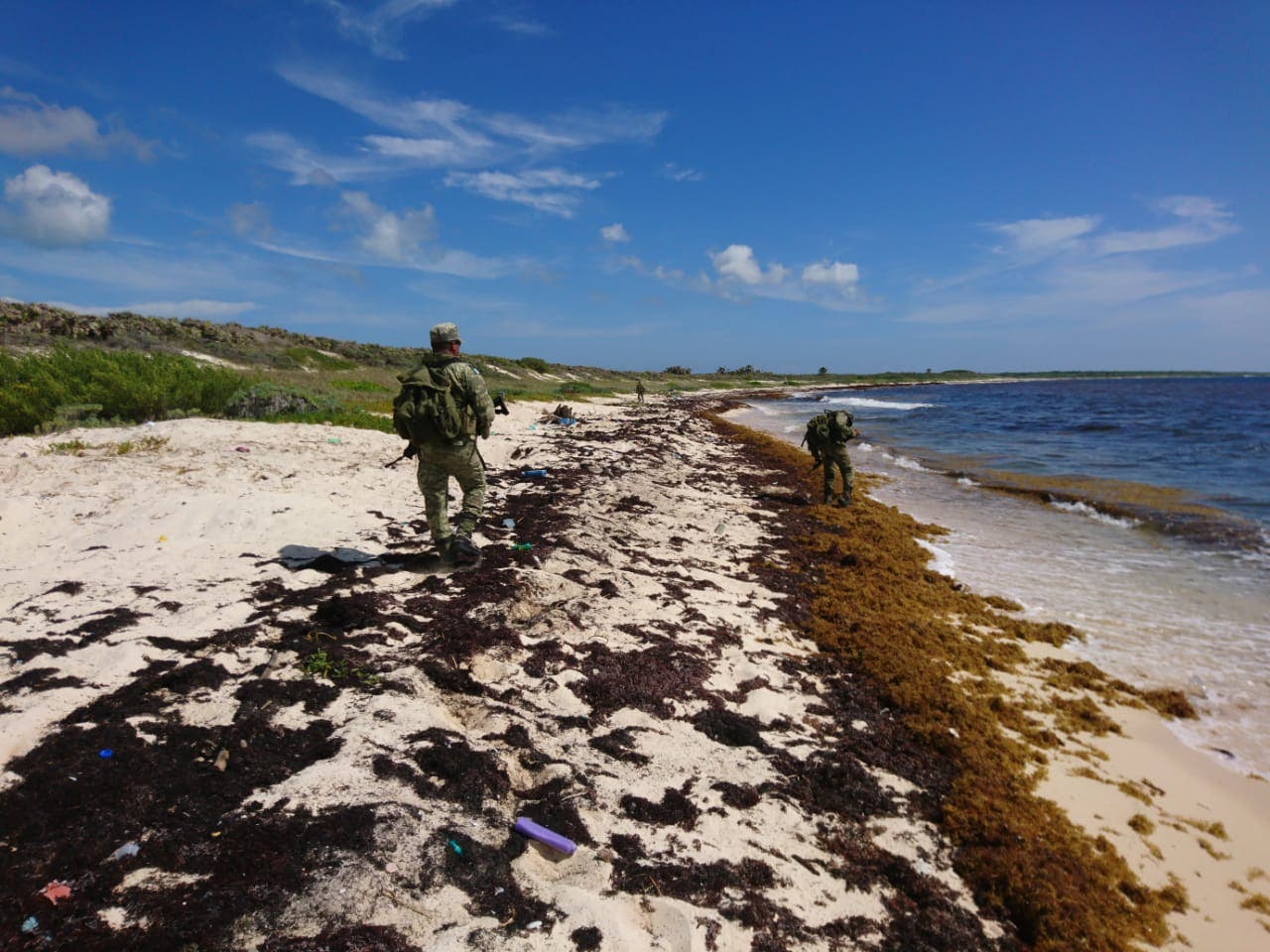 Aseguran 20 kilogramos de presunta cocaína