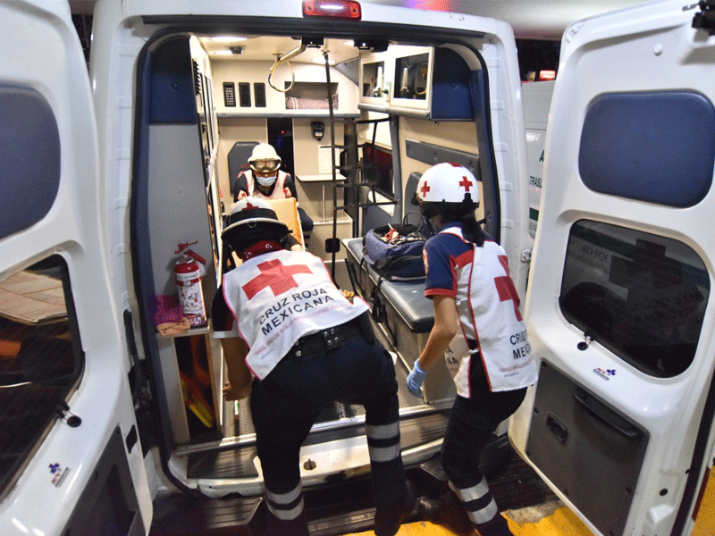 Balean a sujeto cerca de un casino en Cancún; los hechos se registraron anoche en la avenida Tulum, en la Supermanzana 8.