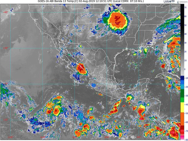 Se prevén lluvias en Q. Roo por onda tropical No. 24; a pesar del cielo de nublado a medio nublado se mantendrán las altas temperaturas en la entidad.