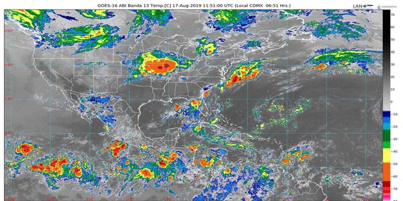 Clima: Se pronostican lluvias fuertes para Quintana Roo; la onda tropical 30 afectará a la Península de Yucatán, en donde se esperan altas temperaturas.