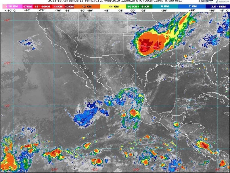 Clima: Continuará la ola de calor en Quintana Roo; escasas probabilidades de lluvias para la entidad. Se aproxima otra onda tropical para la Península.