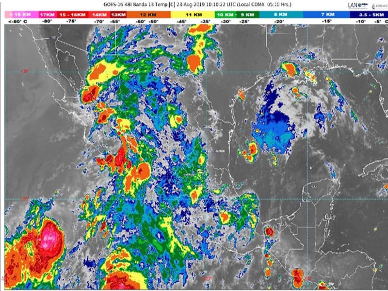 Clima: se pronostican lluvias ocasionales para Quintana Roo; habrá cielo parcialmente nublado y se esperan temperaturas de cálidas a calurosas.
