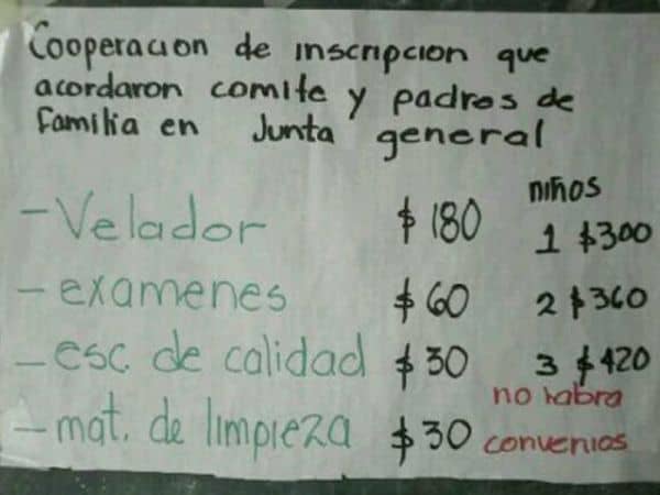 No son obligatorias las cuotas escolares en Quintana Roo; reitera la institución que no debe ser una condicionante para inscripción o entrega de documentos.