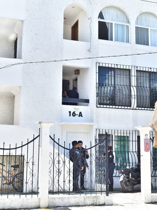 Un cuerpo sin vida fue hallado en un departamento de la calle de Pecari, en la Supermanzana 20 de Cancún.