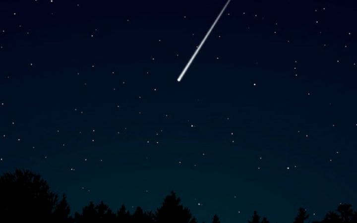 Lluvia de meteoros de perseidas