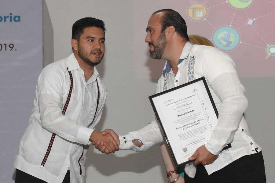 Es la primera certificación que se otorga en Quintana Roo en el gobierno de Andrés Manuel López Obrador y el décimo en todo el país