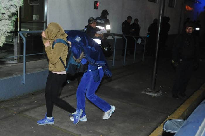 Operativos policíacos en contra de la trata de personas en México.