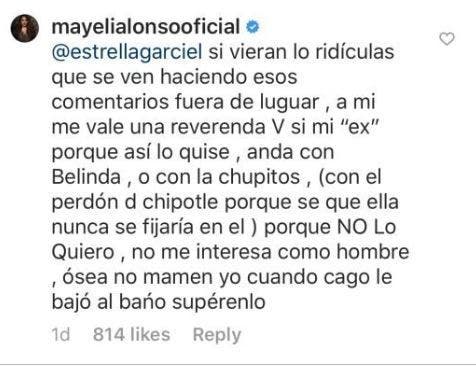 Comparan a la ex de Lupillo Rivera con Belinda y así reacciona