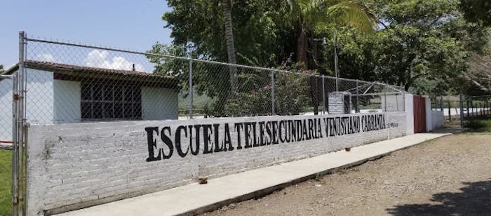 Telesecundaria Venustiano Carranza. Foto: Sara Leos.