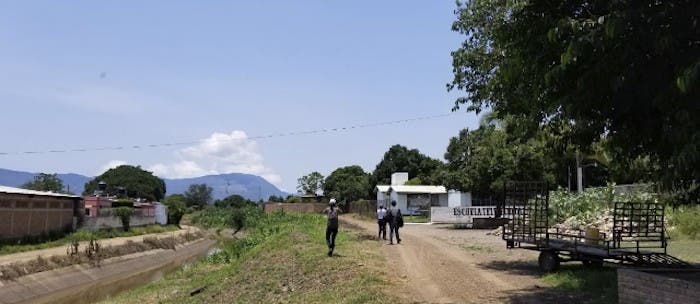 El Mentidero es una comunidad del municipio de Autlán, Jalisco, donde los niños están orinando pesticidas. Foto: Sara Leos.